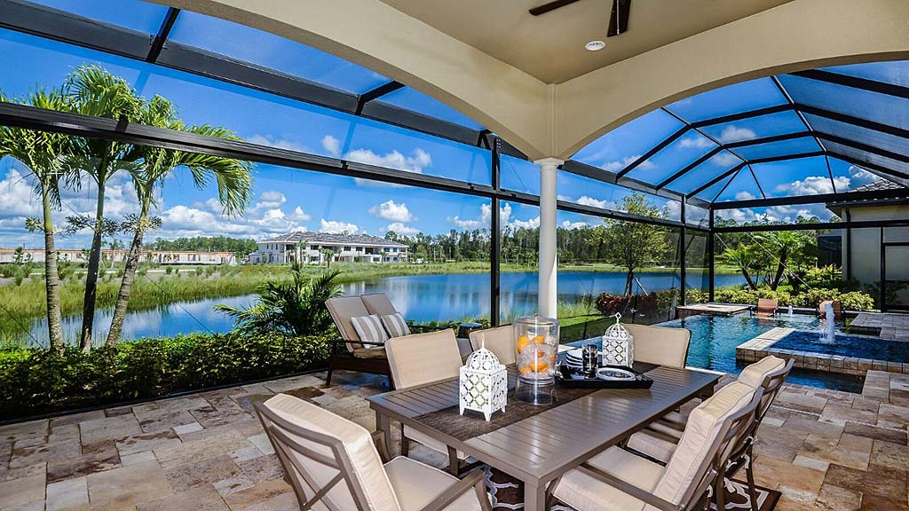 Vinci Model Home in Esplanade Golf and Country Club of Naples by Taylor Morrison